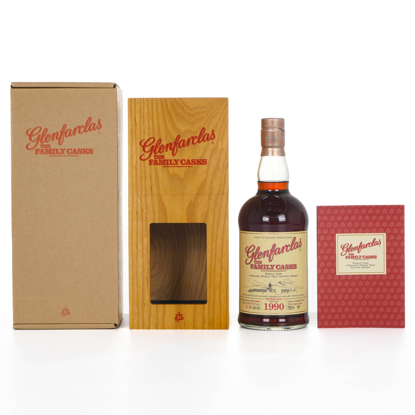 Glenfarclas 格兰花格 1990-2018 家族桶#5117