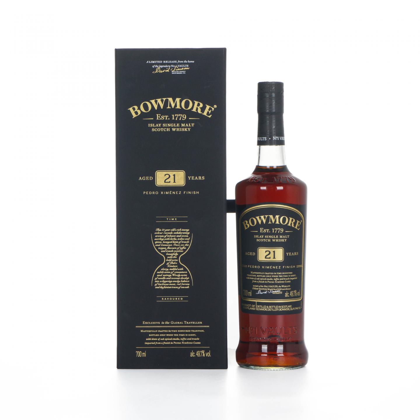 Bowmore 波摩 21年 PX雪莉桶后熟 49.7%