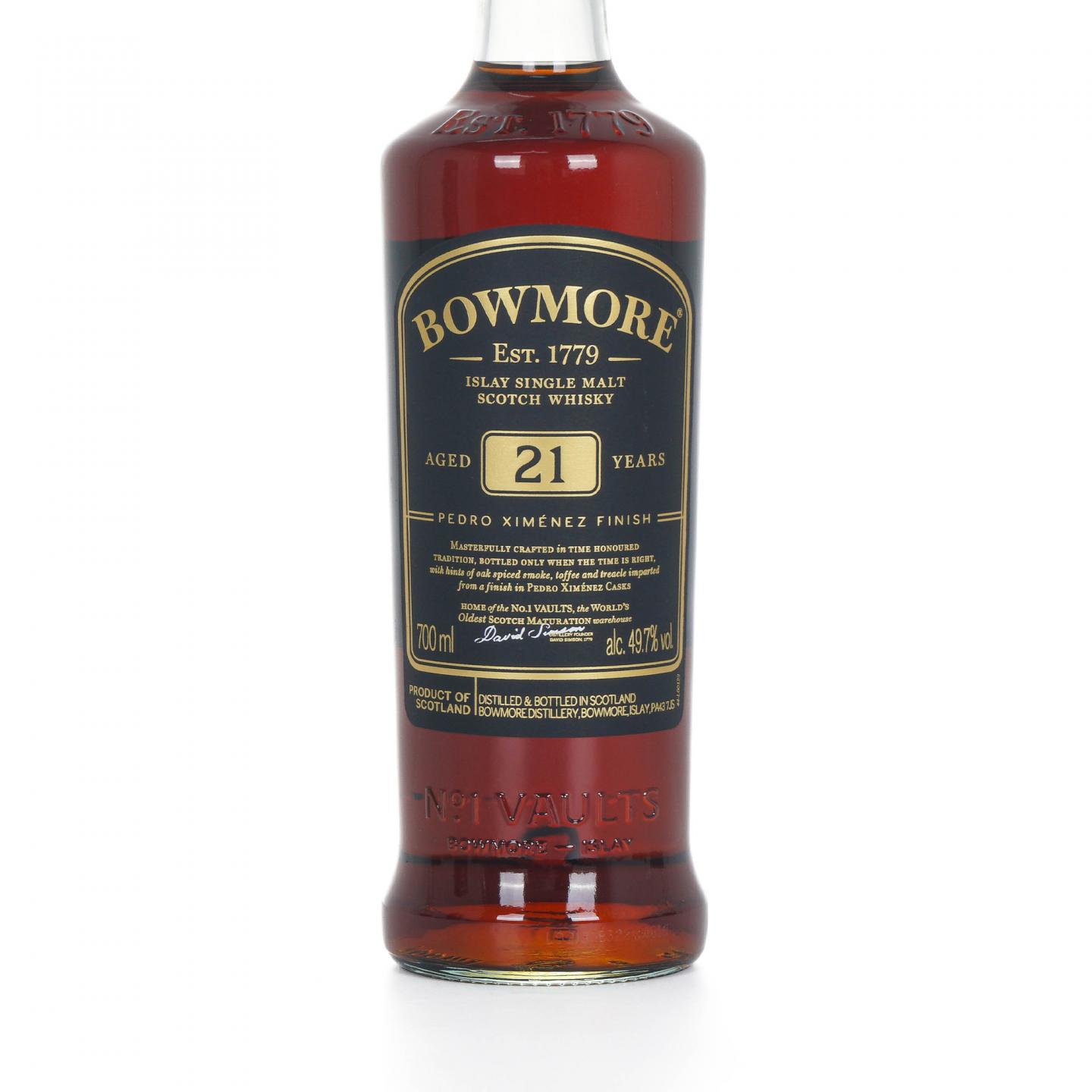 Bowmore 波摩 21年 PX雪莉桶后熟 49.7%