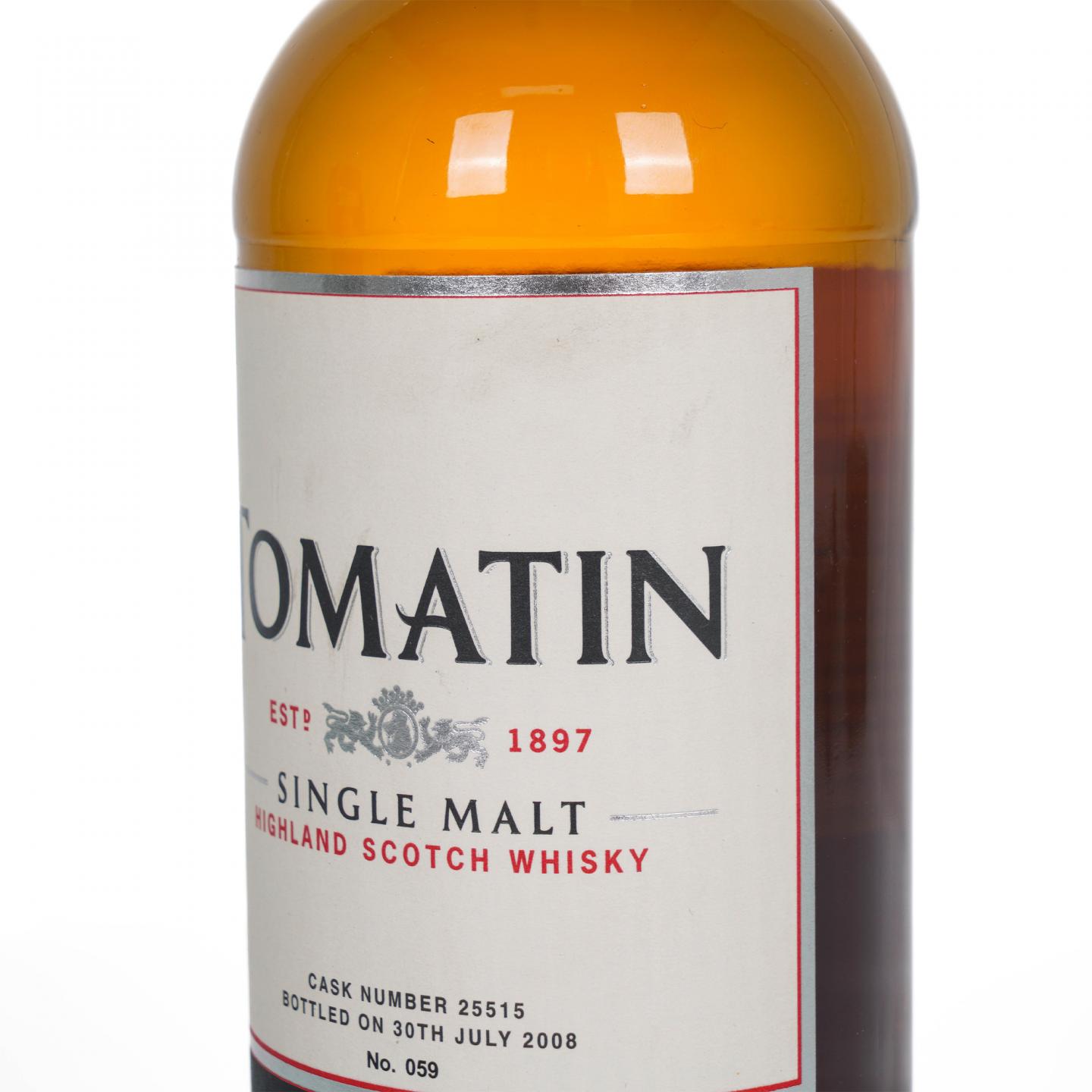 Tomatin 汤马丁 33年 1975-2008 桶号#25515