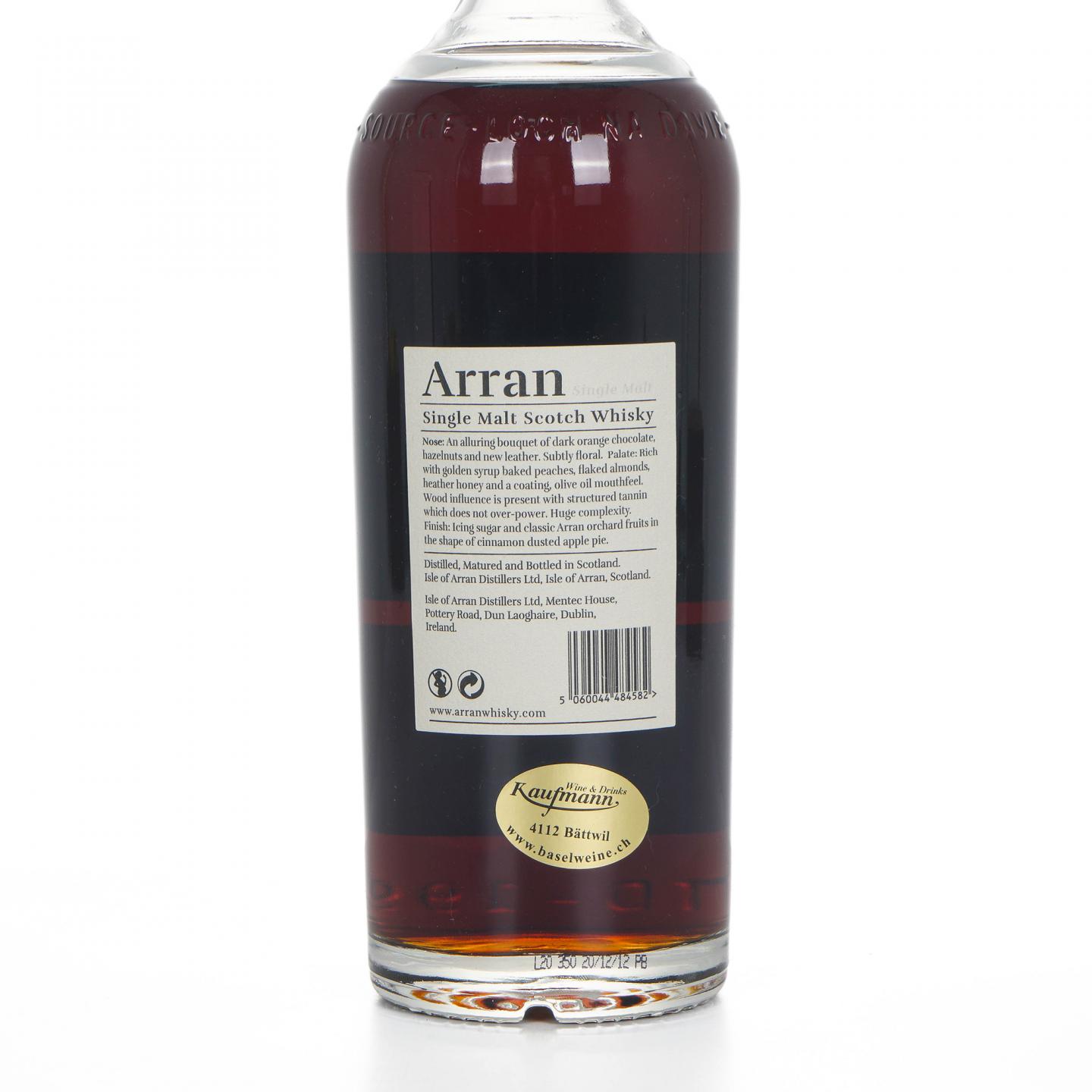 Arran 艾伦 24年 1996-2020 雪莉桶#1996/903