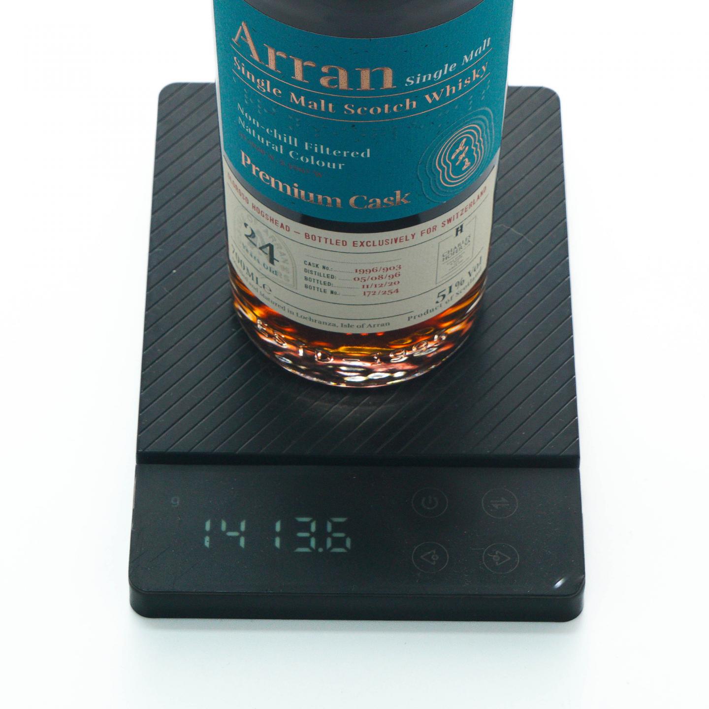 Arran 艾伦 24年 1996-2020 雪莉桶#1996/903