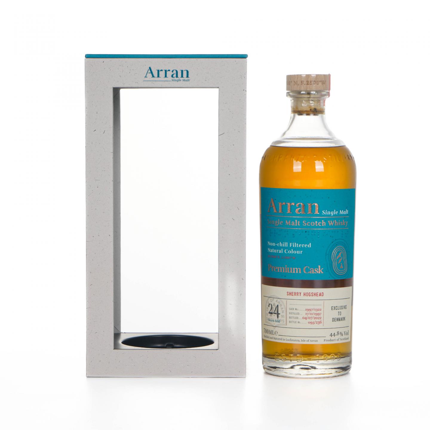 Arran 艾伦 24年 1997-2022 雪莉桶#1997/1322