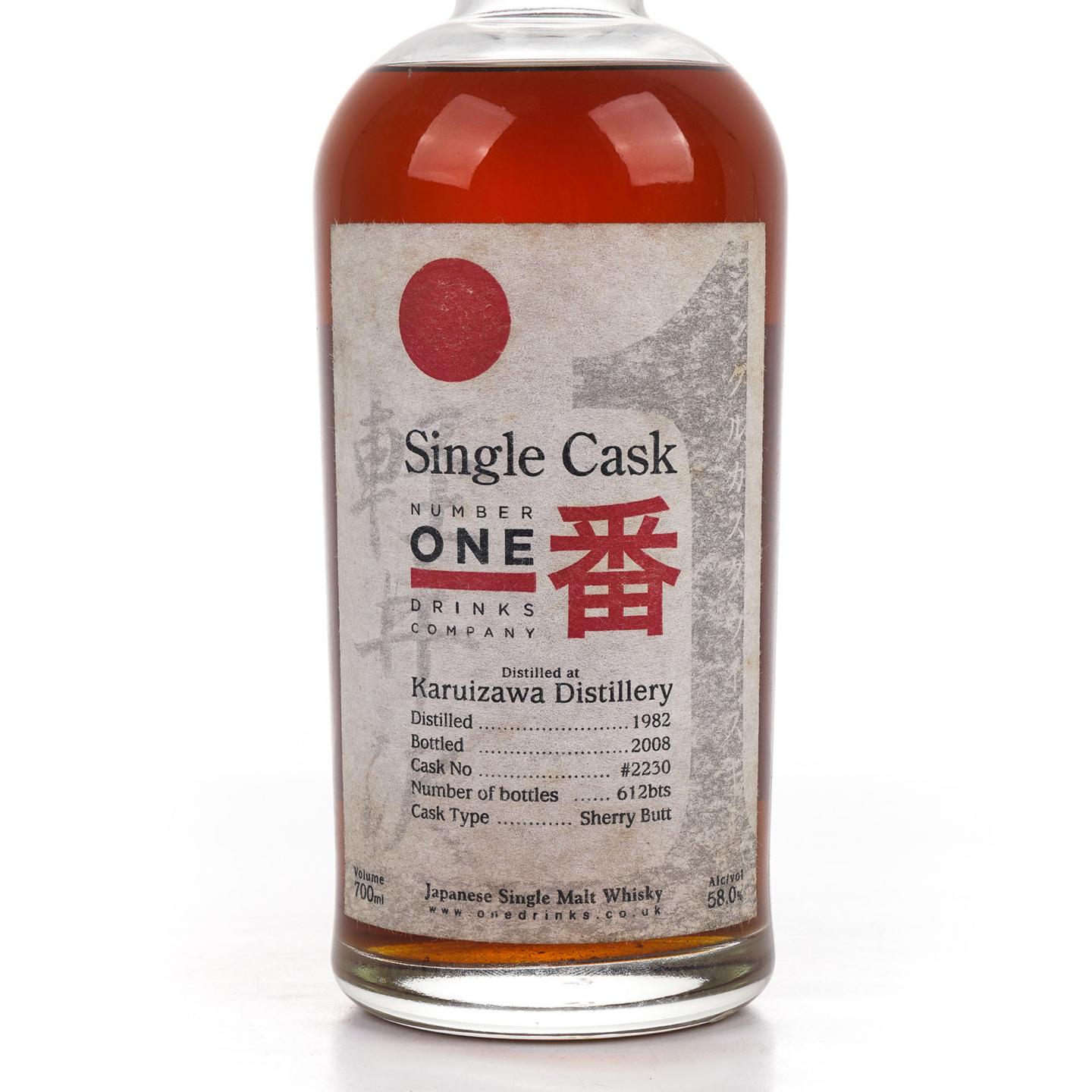 轻井泽 一番 1982-2008 雪莉单桶#2230