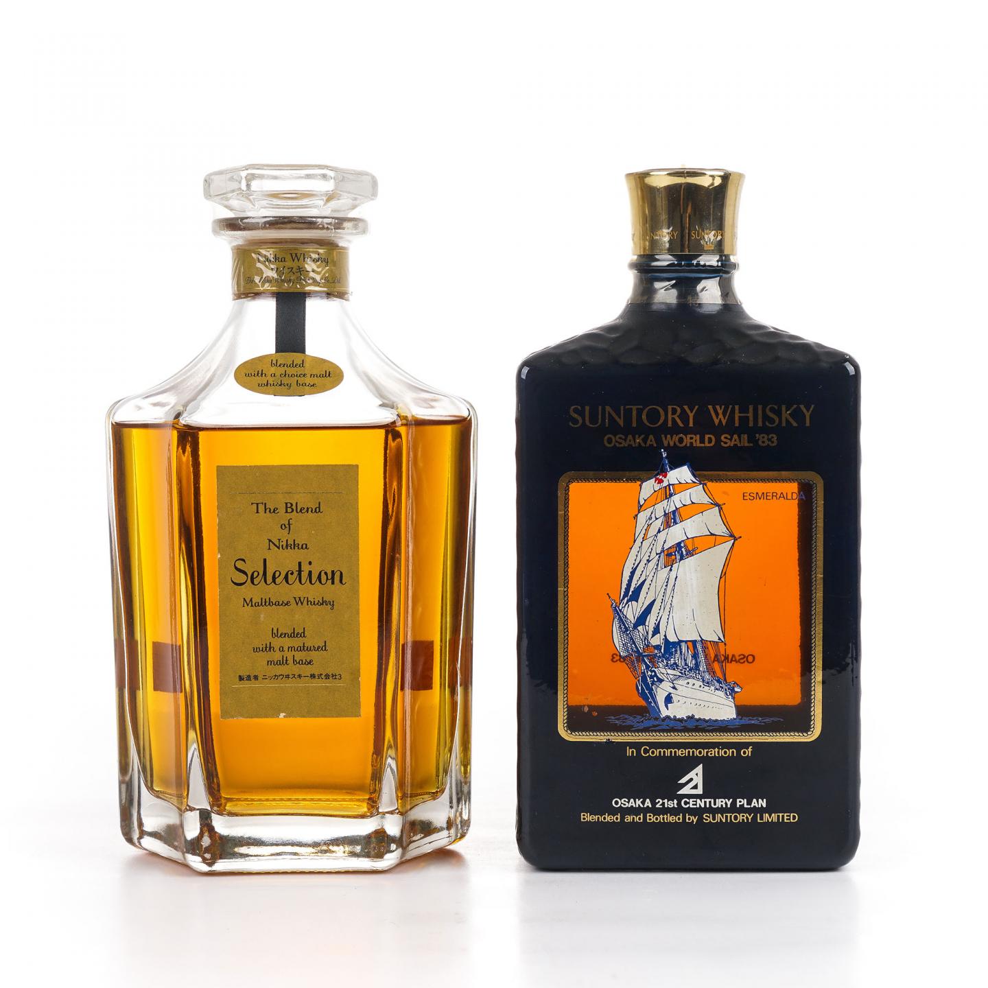 Nikka Selection/三得利 Osaka World Sail’83 660+720ml 2瓶组