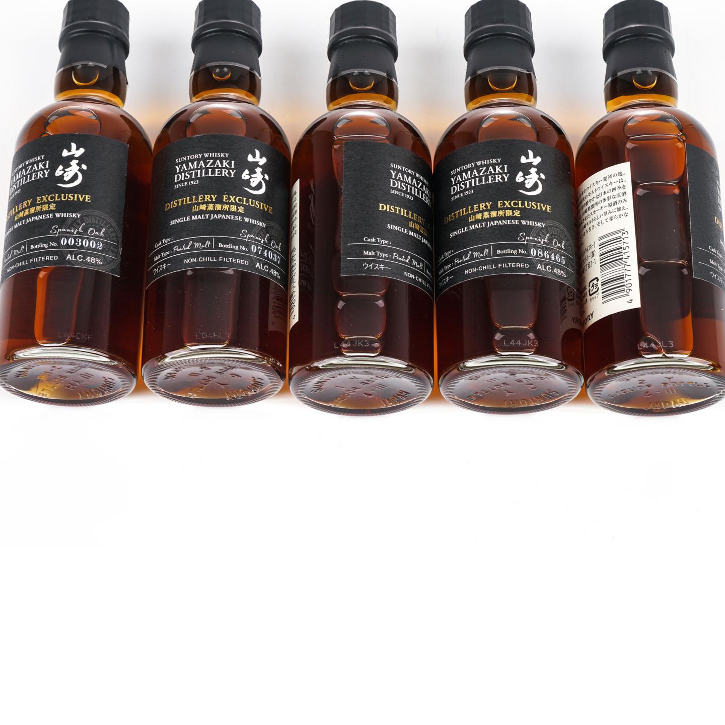 【中样】山崎蒸馏所限定 Peated Malt 5瓶组*180ml