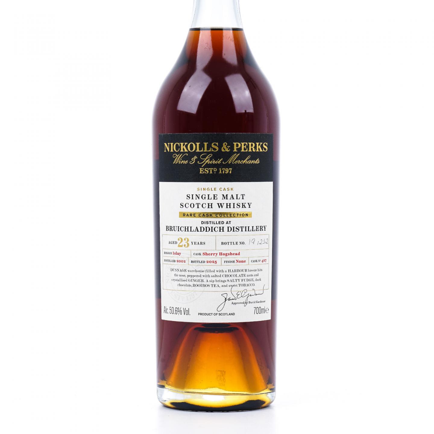 Bruichladdich 布赫拉迪 23年 2002-2025 单桶#427