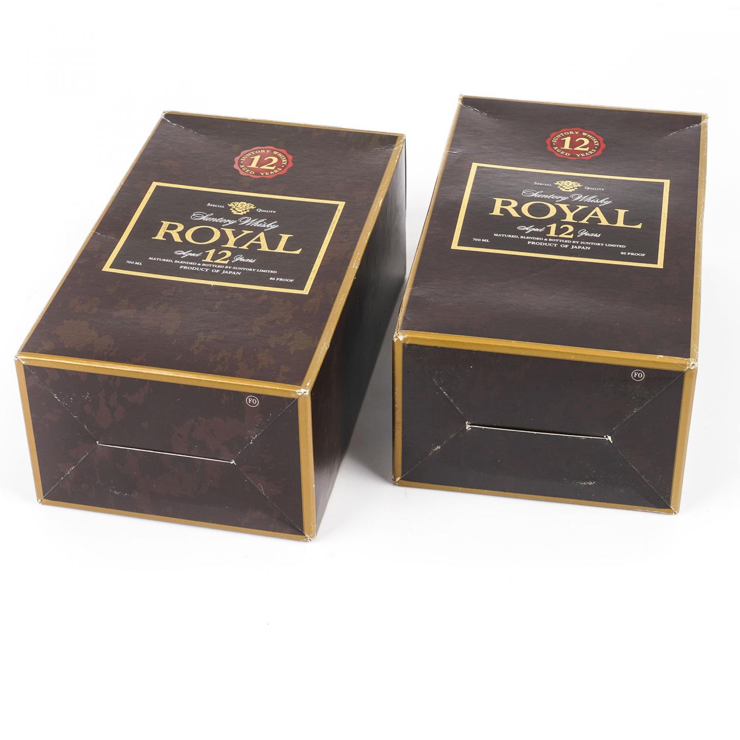 三得利 Royal 12年 金花标 调和 2支组