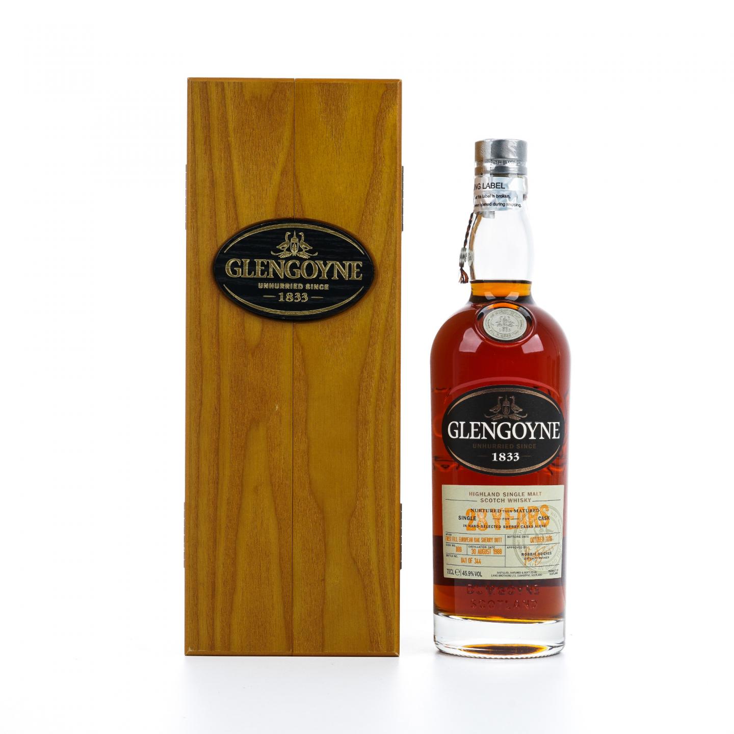 Glengoyne 格兰哥尼 28年 1988-2016 雪莉单桶#888