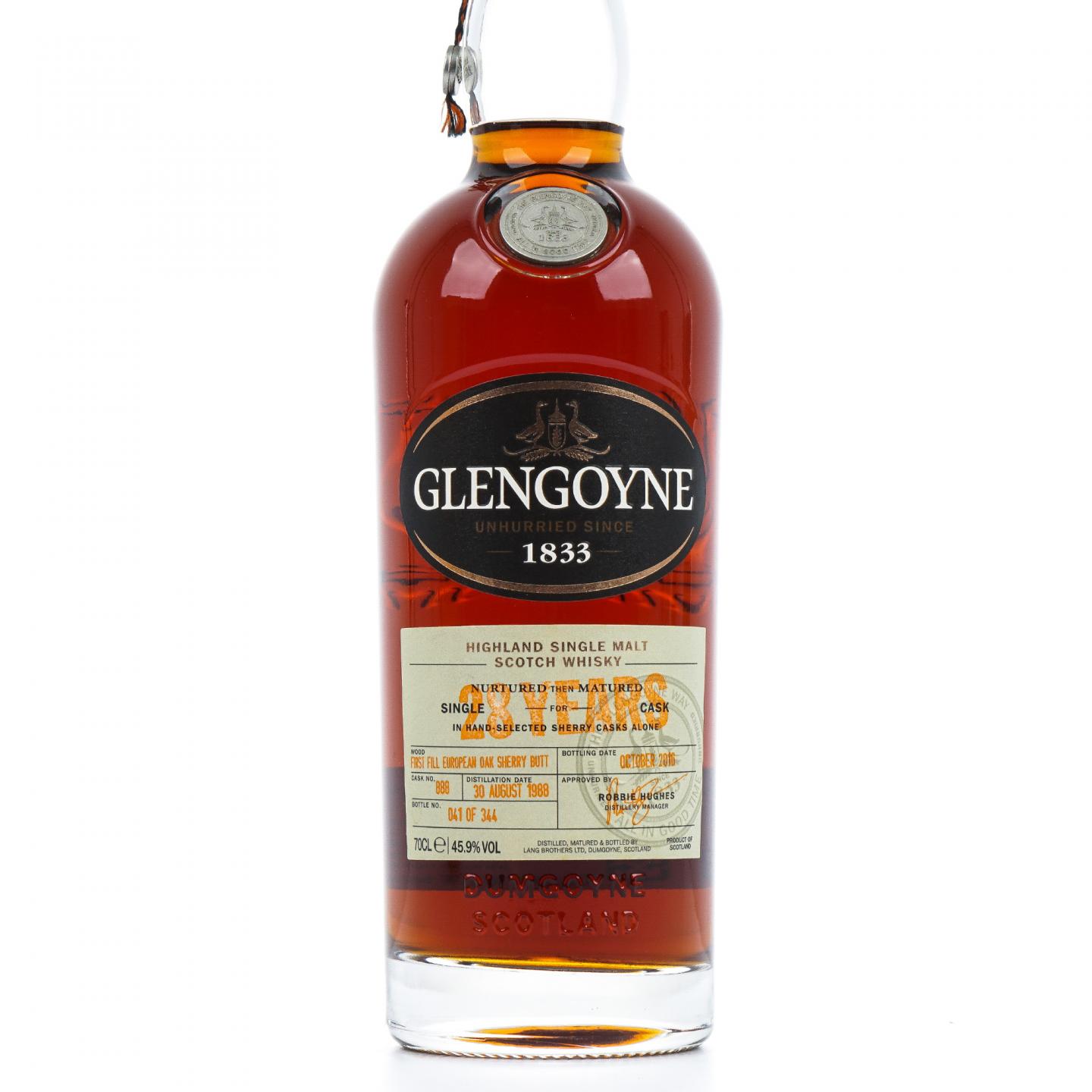 Glengoyne 格兰哥尼 28年 1988-2016 雪莉单桶#888