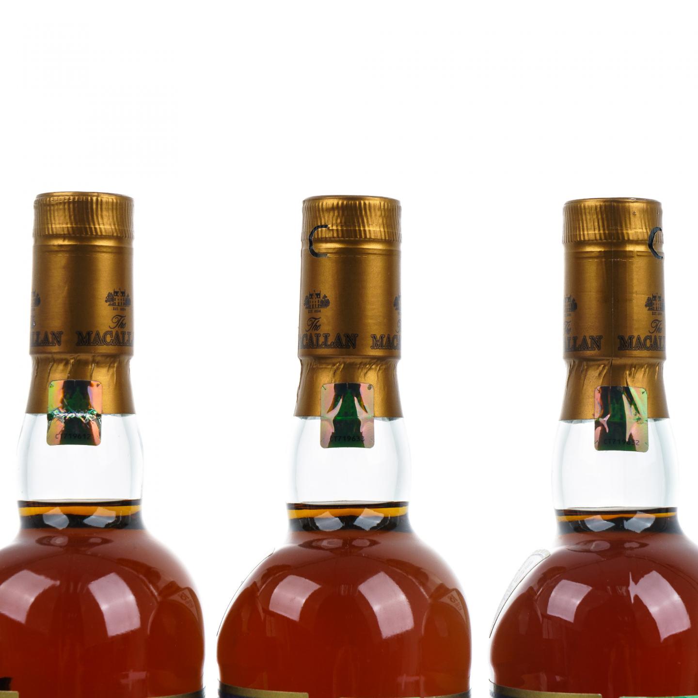 Macallan 麦卡伦 18年 2017 雪莉桶 3支组