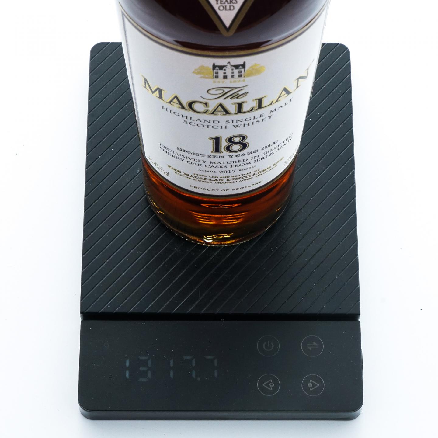 Macallan 麦卡伦 18年 2017 雪莉桶 3支组