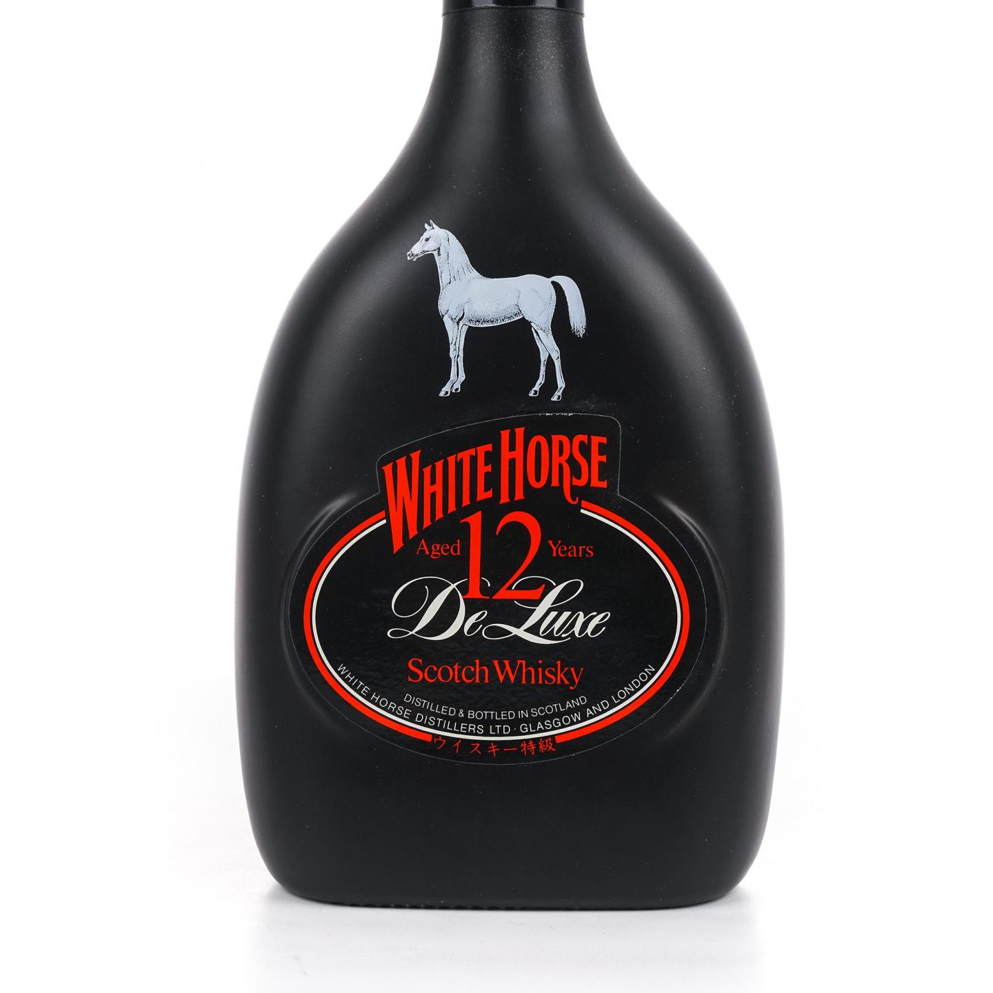 White Horse 白马 12年 1980s 特级 黑瓷瓶 750ml