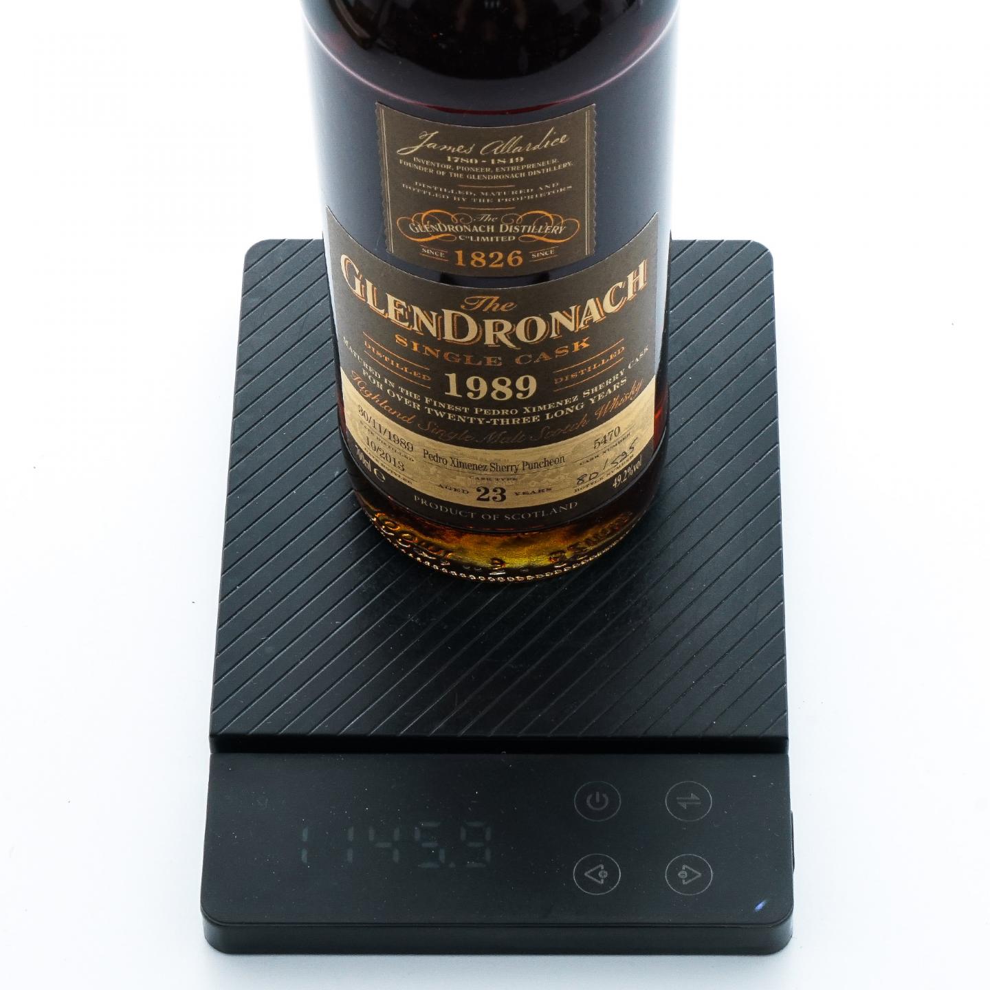 Glendronach 格兰多纳 23年 1989-2013 雪莉单桶#5470