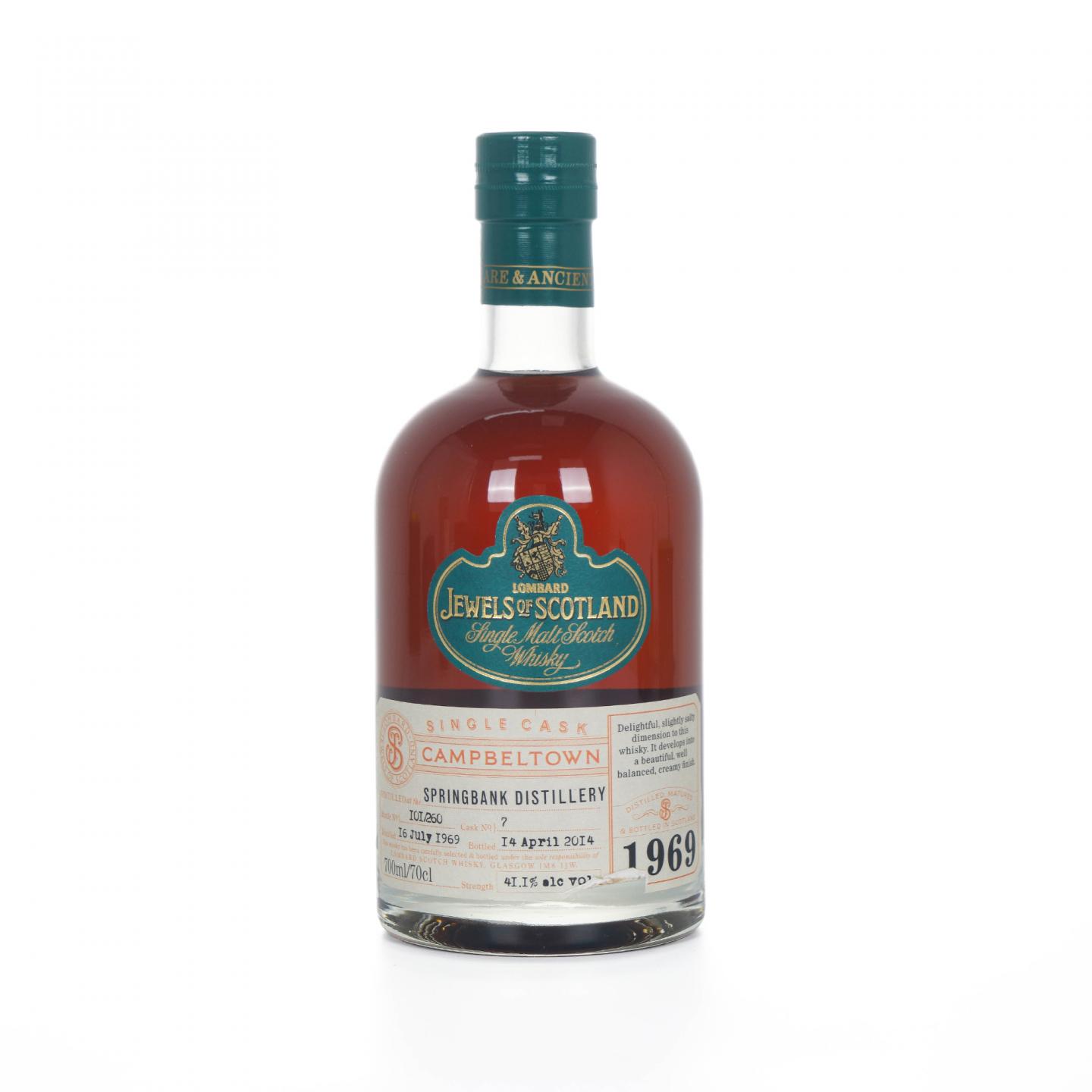 Springbank 云顶 1969-2014 Lb 单桶#7