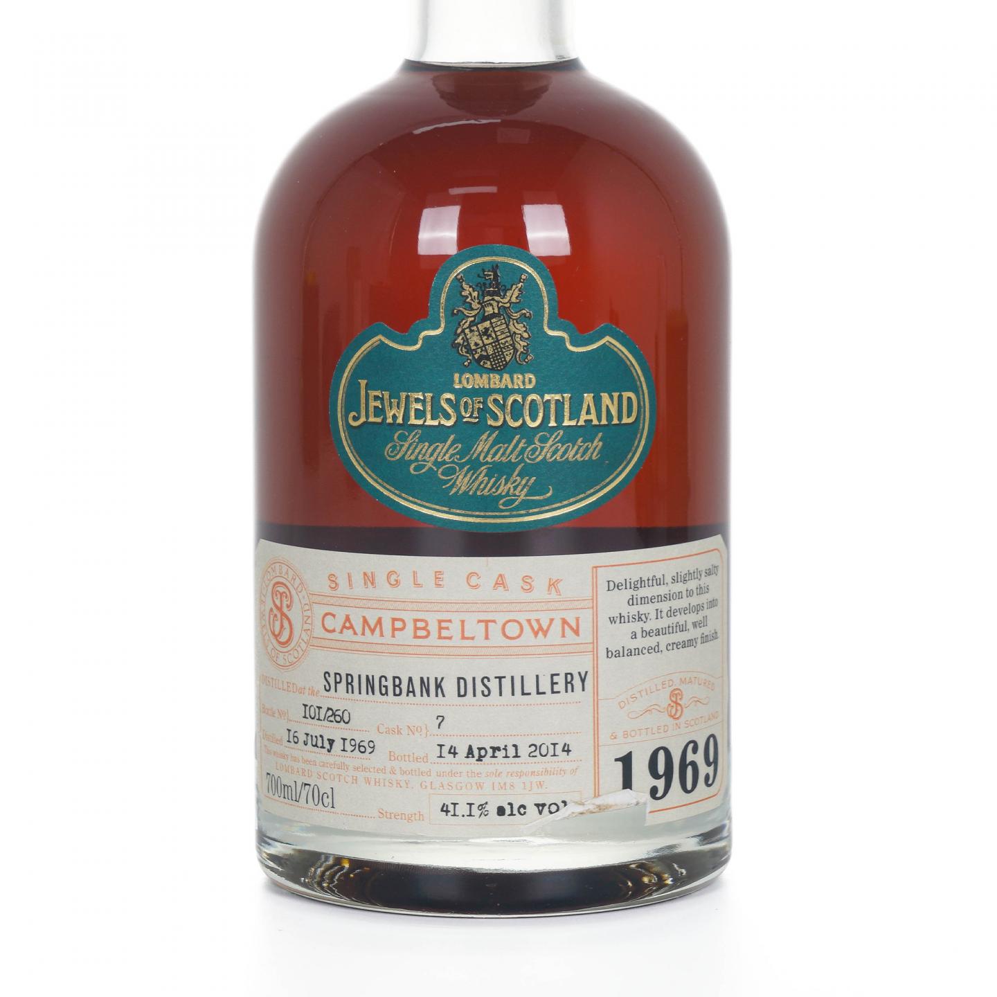 Springbank 云顶 1969-2014 Lb 单桶#7