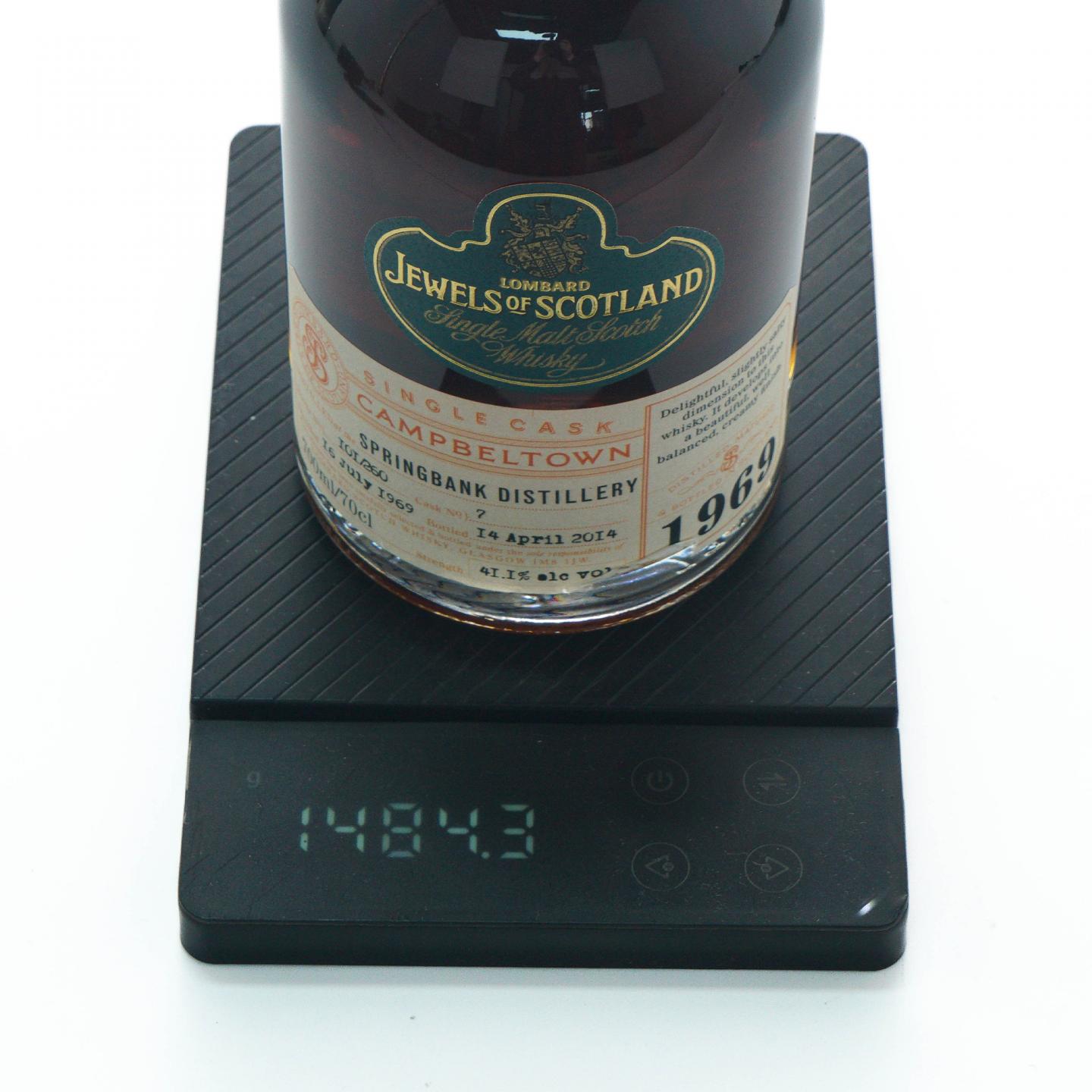 Springbank 云顶 1969-2014 Lb 单桶#7
