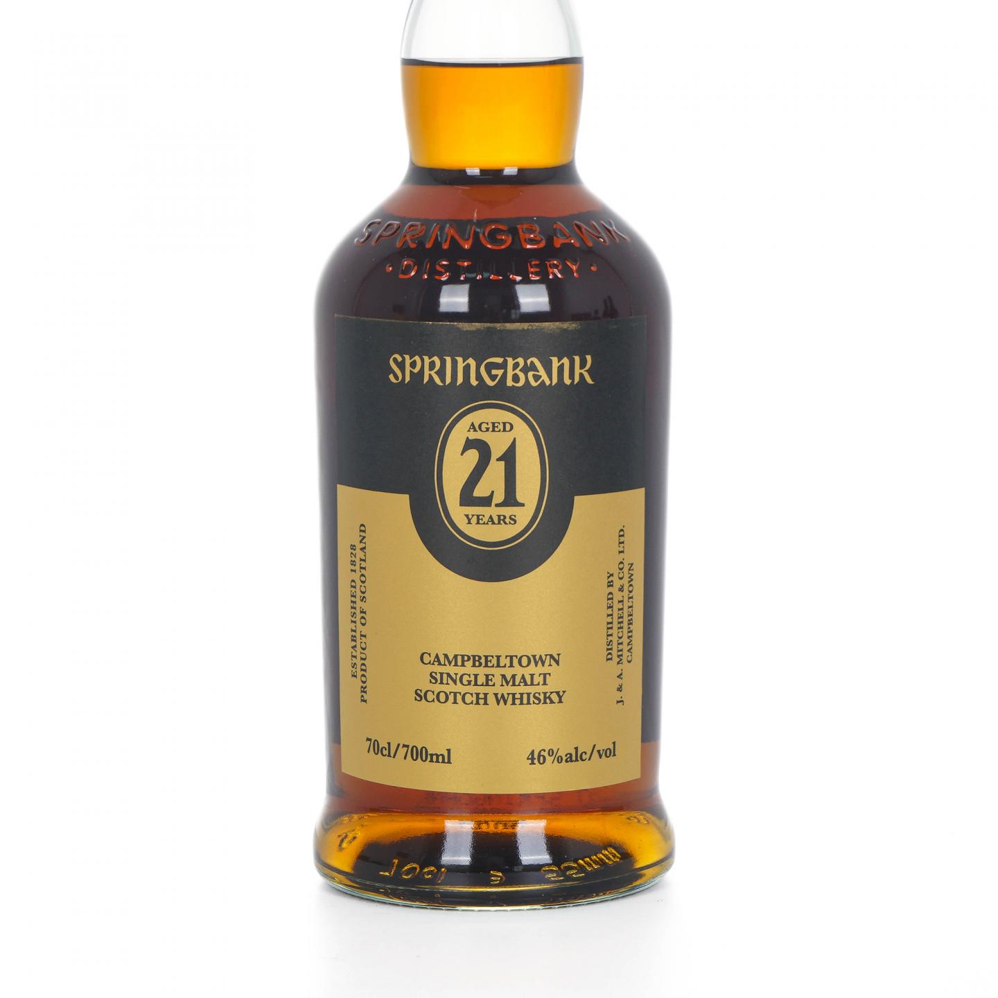Springbank 云顶 21年 2025