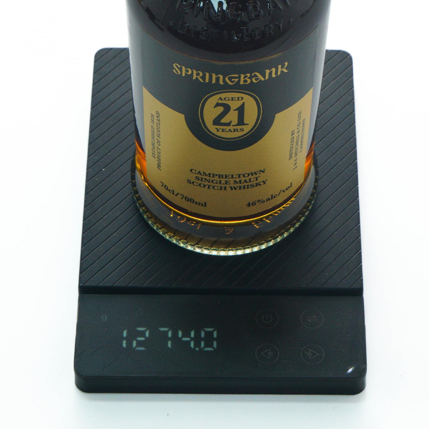 Springbank 云顶 21年 2025