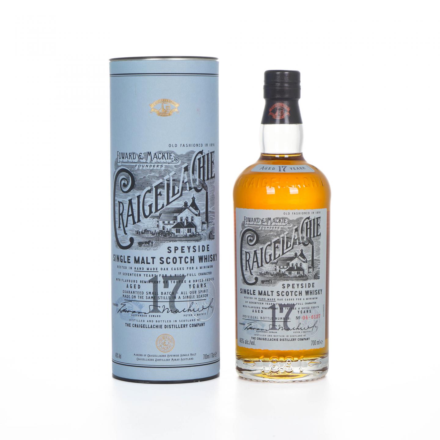 Craigellachie 克莱拉奇 17年 2021 Batch No. 04-6137