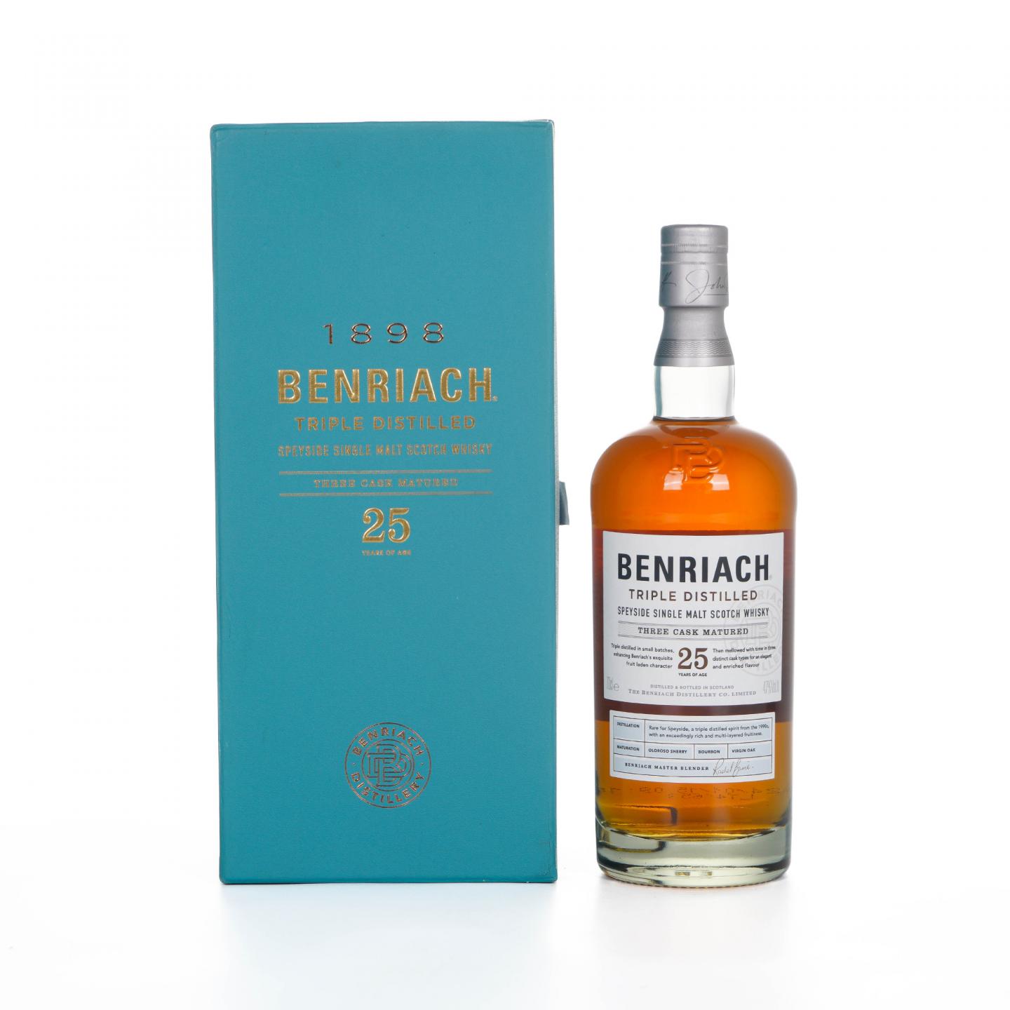 BenRiach 本利亚克 25年 2024 Triple Distilled