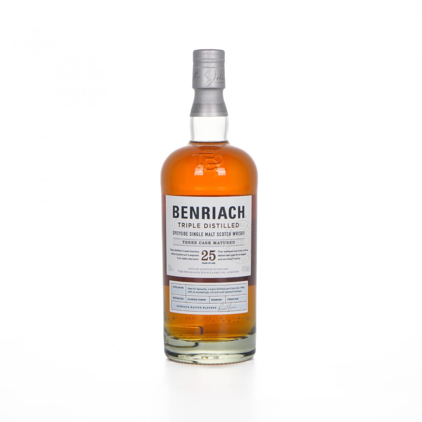 BenRiach 本利亚克 25年 2024 Triple Distilled
