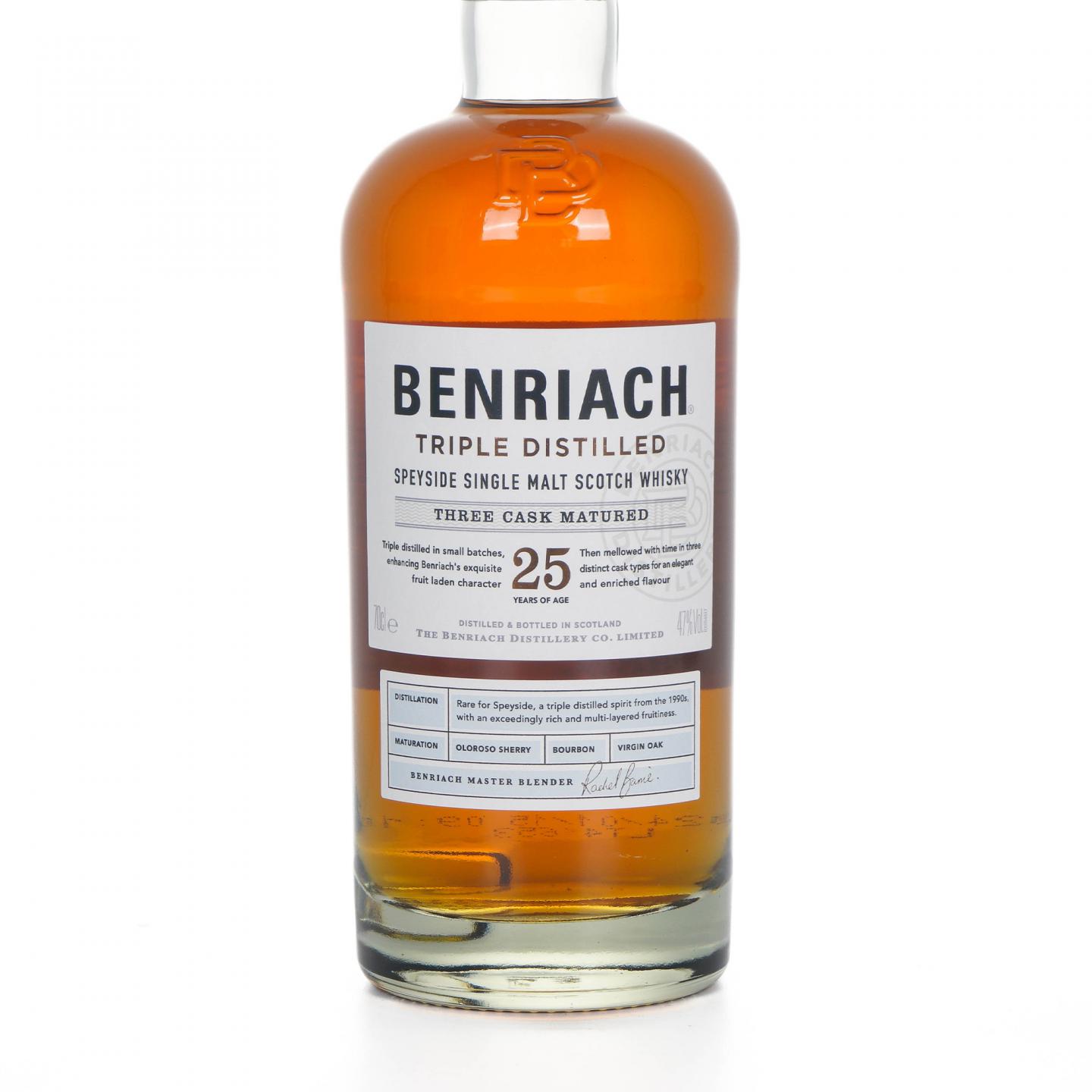 BenRiach 本利亚克 25年 2024 Triple Distilled