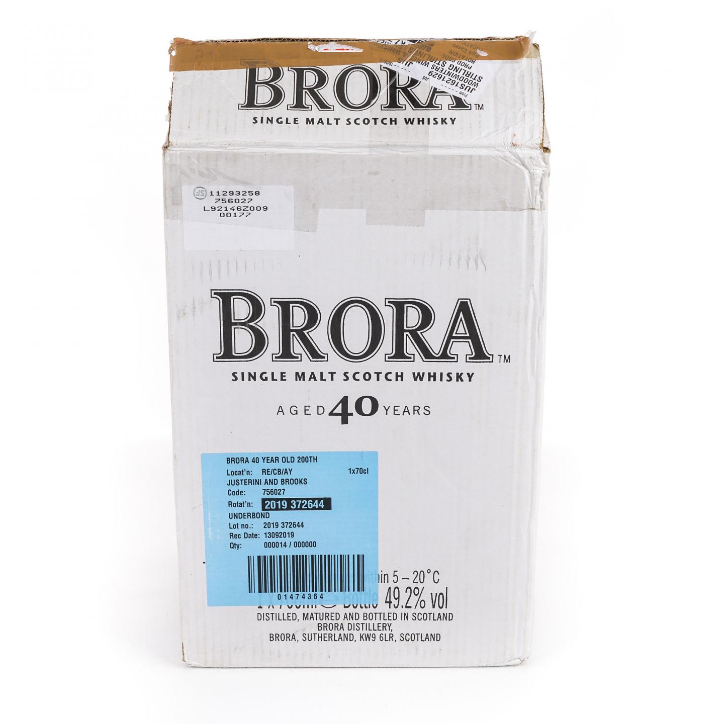Brora 布朗拉 40年 1978 酒厂200周年纪念