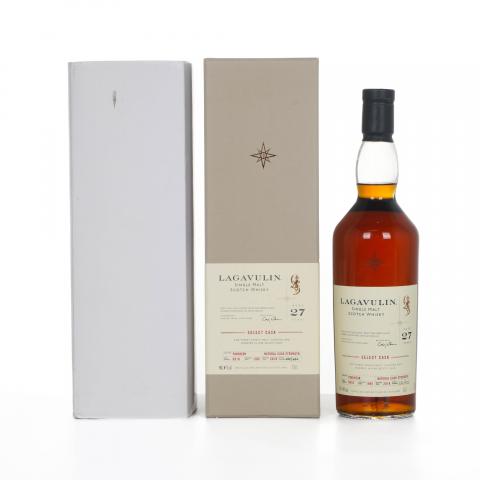 Lagavulin 乐加维林 27年 1991-2018 星星标 COD