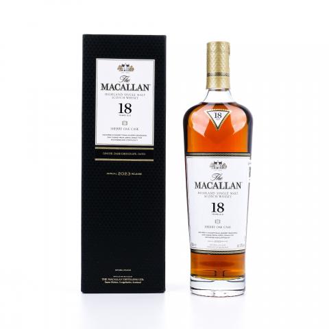 【附X光图】Macallan 麦卡伦 18年 2023 雪莉桶