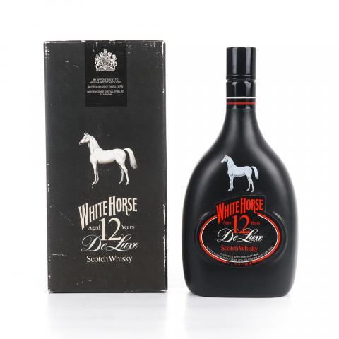 White Horse 白马 12年 1980s 特级 黑瓷瓶 750ml