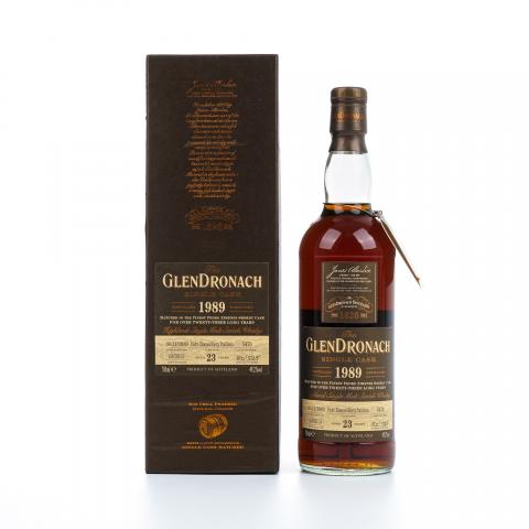 Glendronach 格兰多纳 23年 1989-2013 雪莉单桶#5470