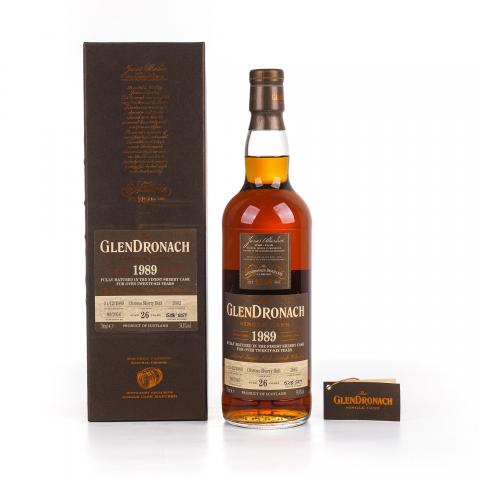 Glendronach 格兰多纳 26年 1989-2016 雪莉单桶#2662 54.8%