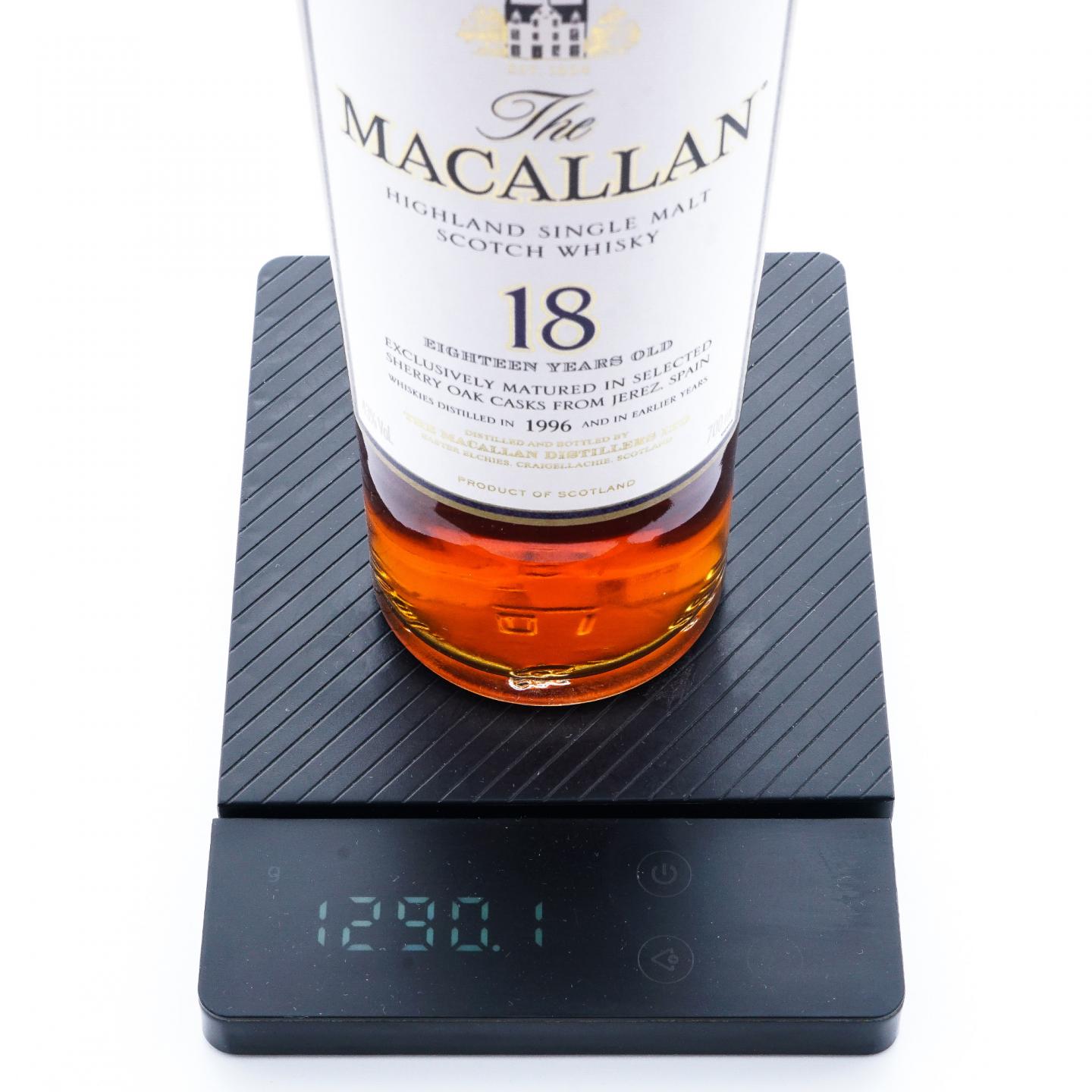Macallan 麦卡伦 18年 1996 雪莉桶
