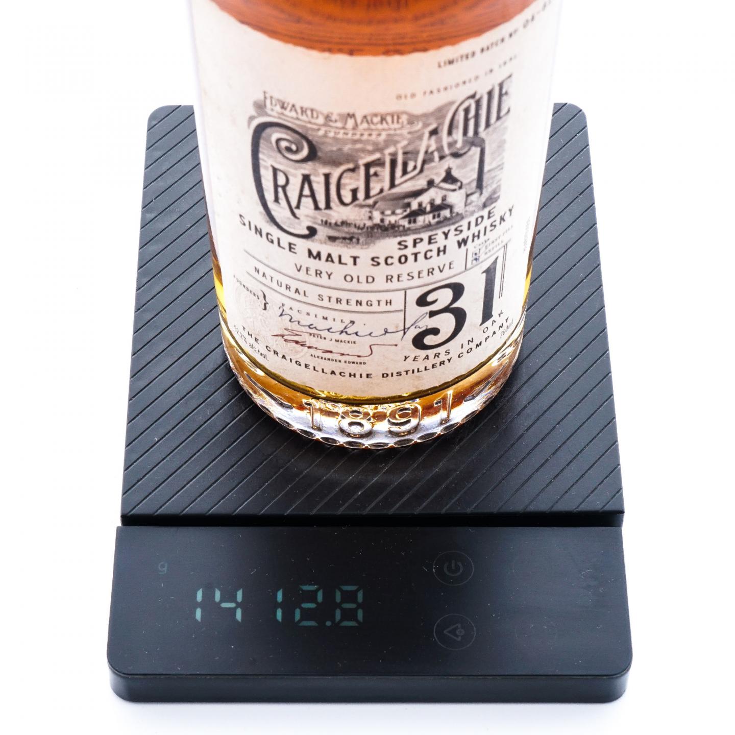 Craigellachie 克莱拉奇 31年 Very Old Reserve 700ml