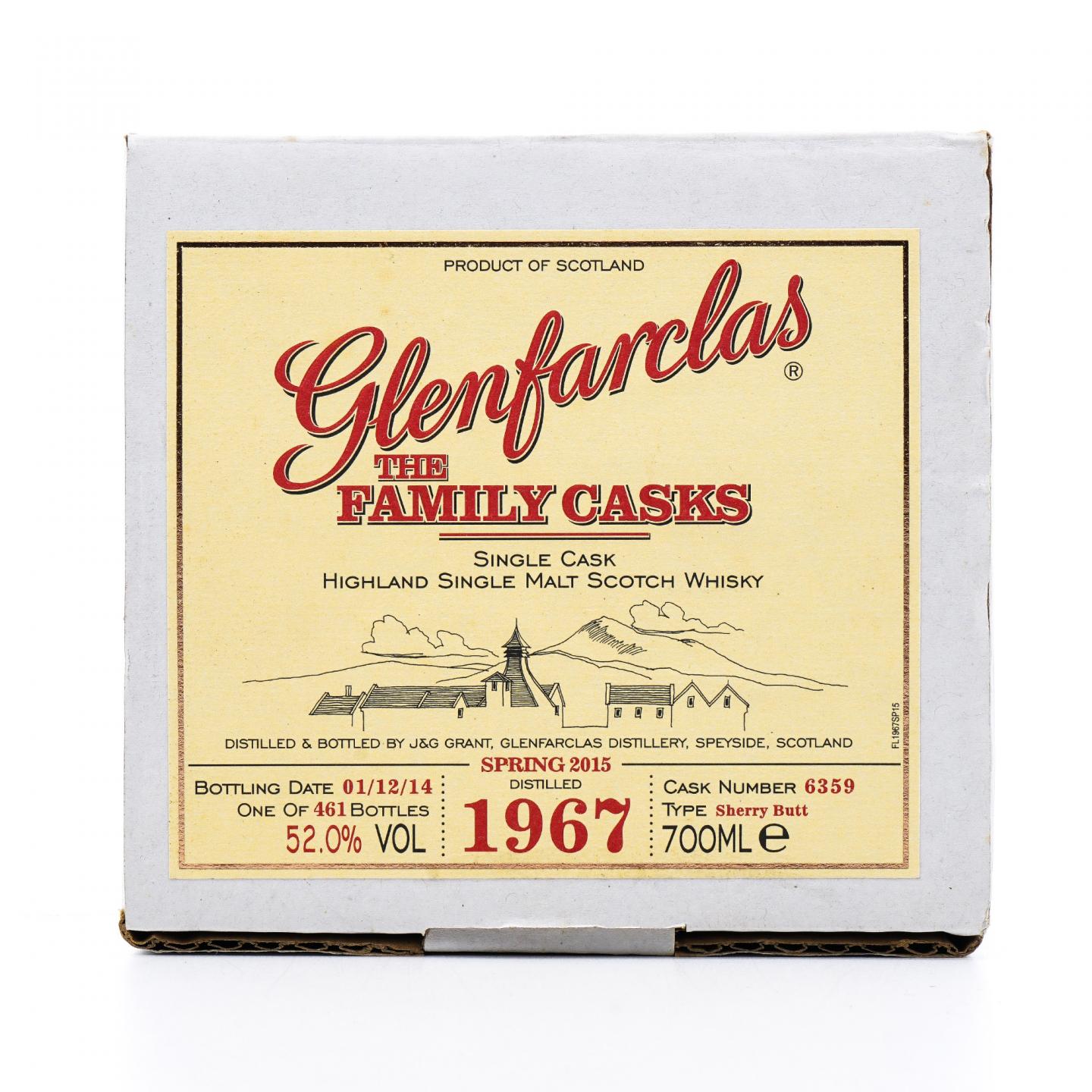 Glenfarclas 格兰花格 1967-2014 家族桶#6359