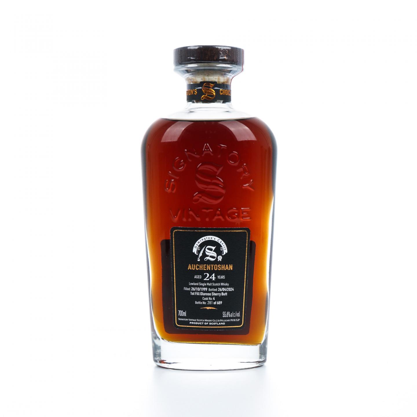 Auchentoshan 欧肯特轩 24年 1999-2024 SV 雪莉桶#4