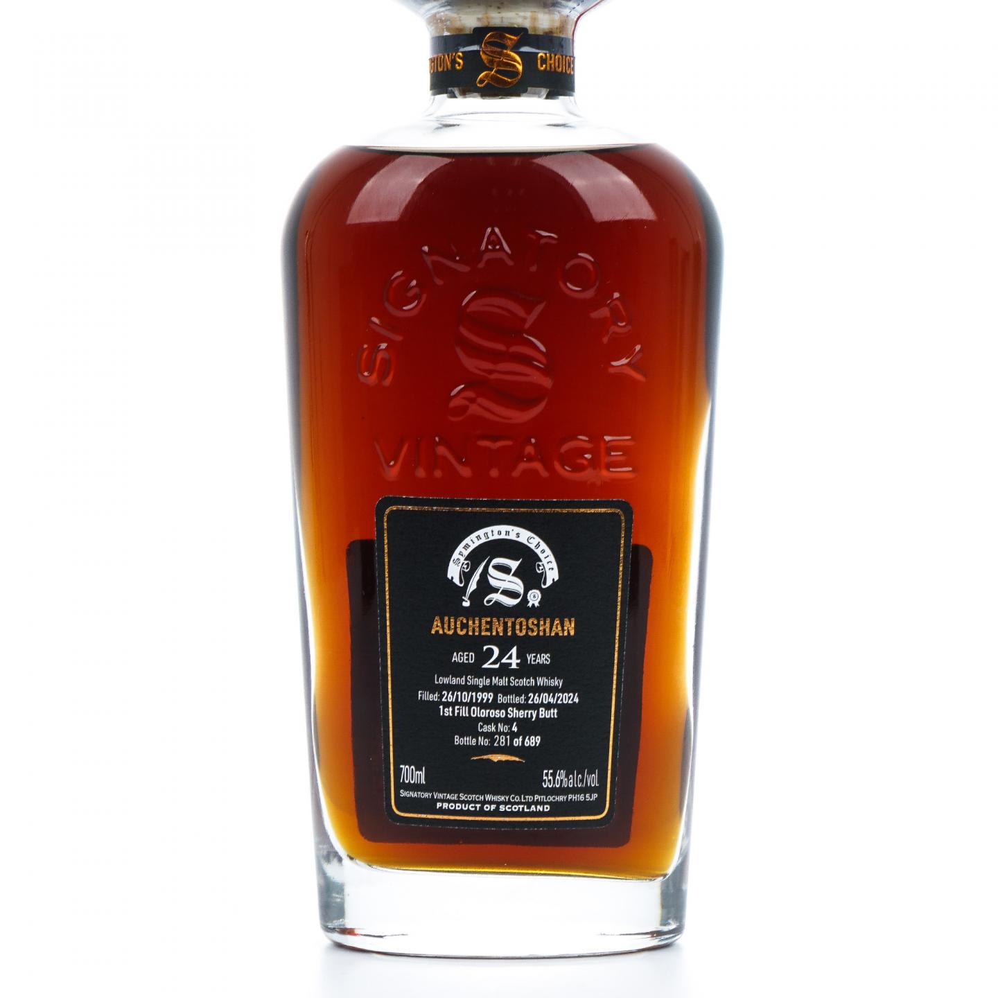 Auchentoshan 欧肯特轩 24年 1999-2024 SV 雪莉桶#4