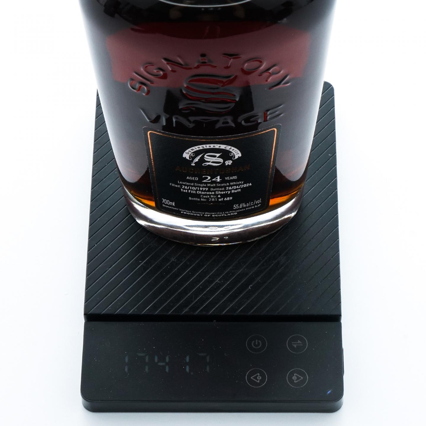 Auchentoshan 欧肯特轩 24年 1999-2024 SV 雪莉桶#4