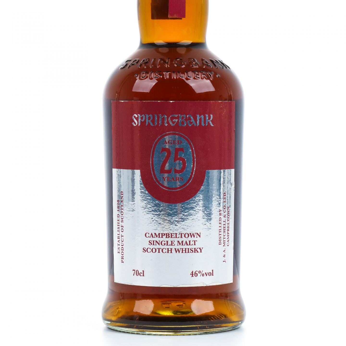 Springbank 云顶 25年 2021