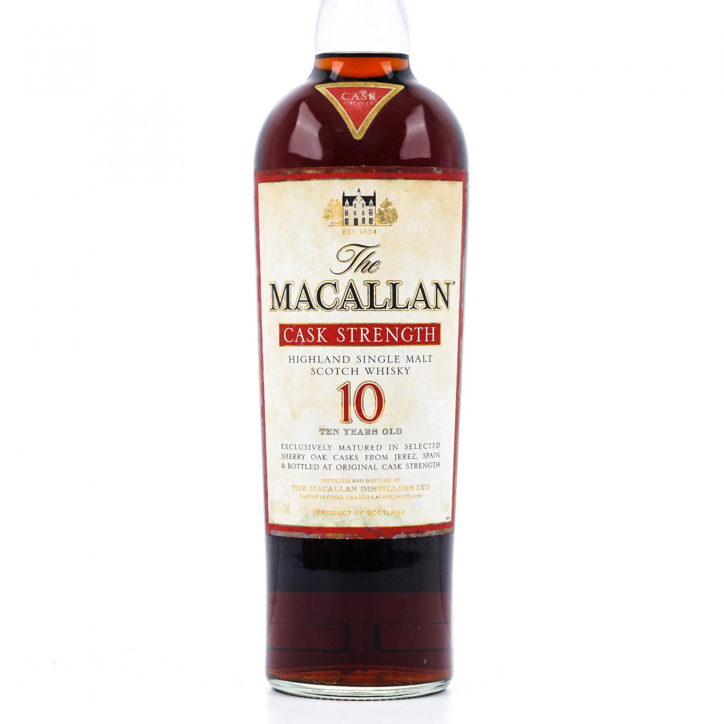 Macallan 麦卡伦 10年 桶强 58.1%vol. 1升装 非原盒