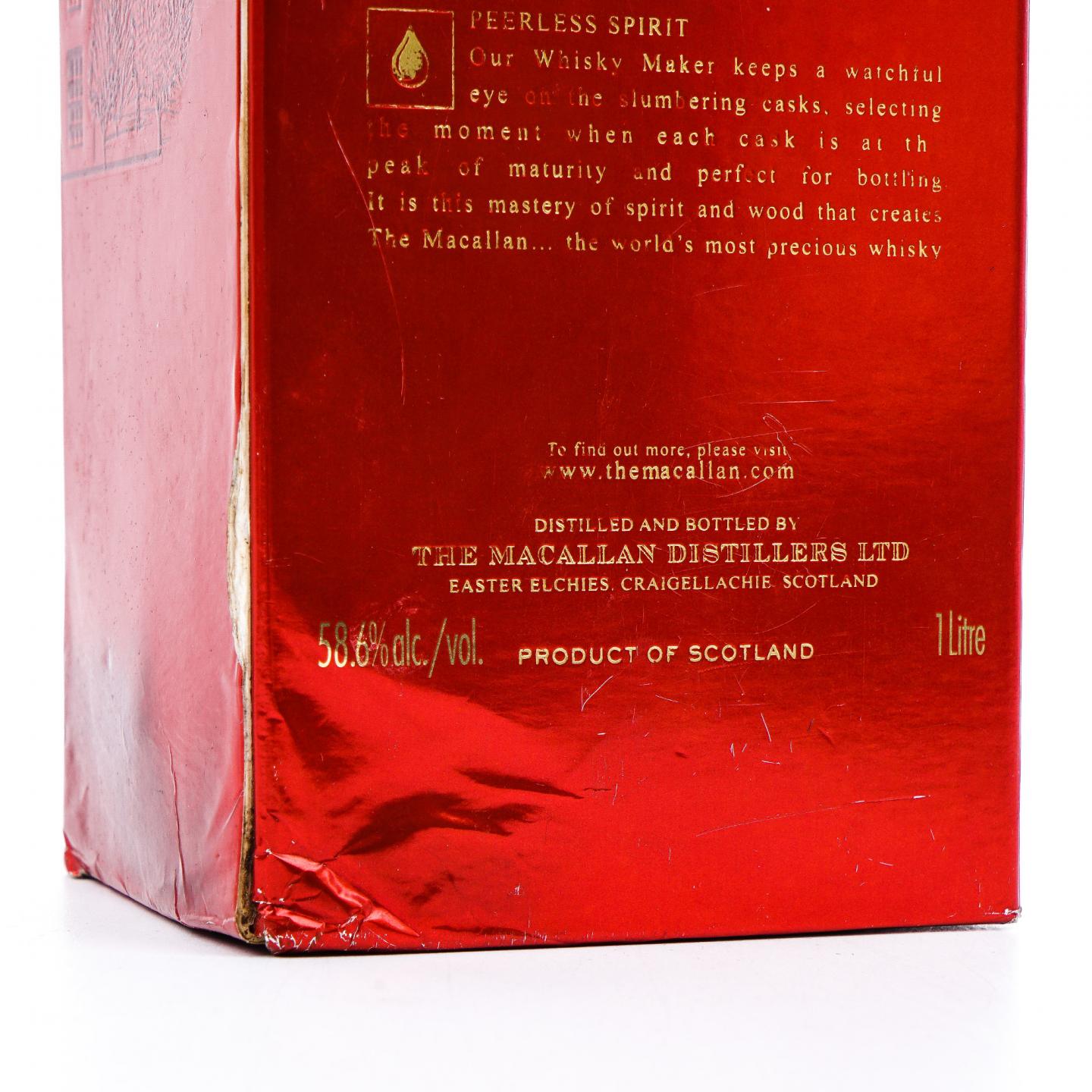 Macallan 麦卡伦 10年 桶强 58.1%vol. 1升装 非原盒