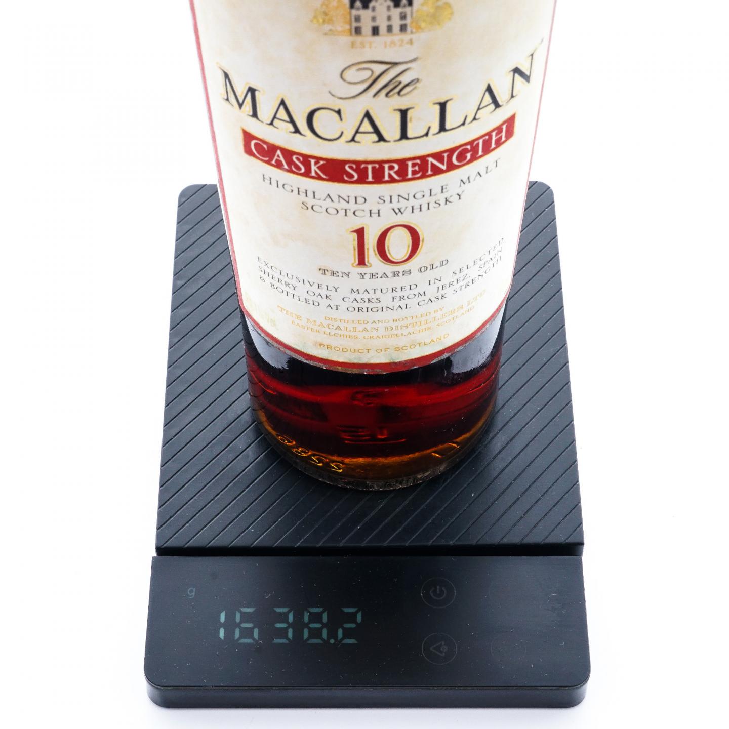 Macallan 麦卡伦 10年 桶强 58.1%vol. 1升装 非原盒