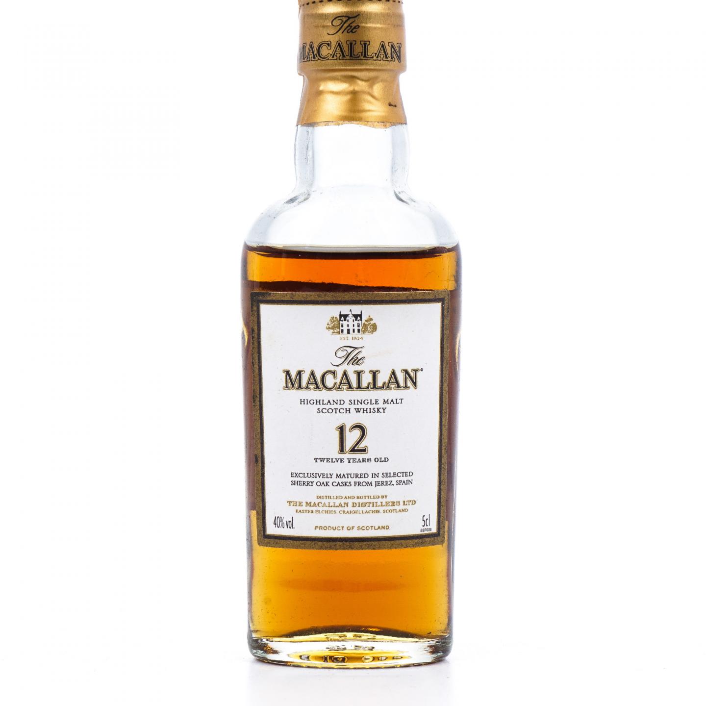 Macallan 麦卡伦 12年 雪莉桶 700ml+50ml