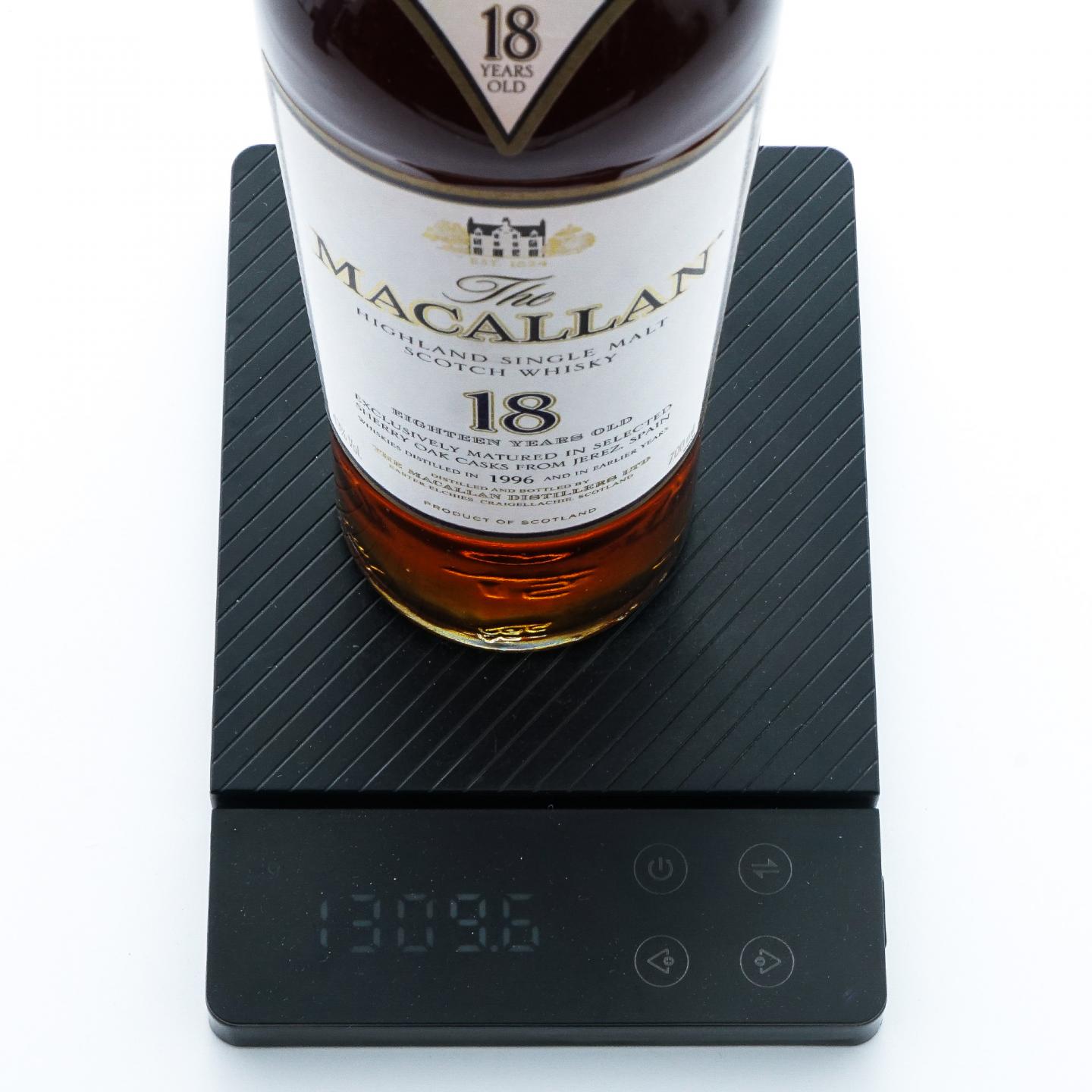 Macallan 麦卡伦 18年 1996 雪莉桶 700ml