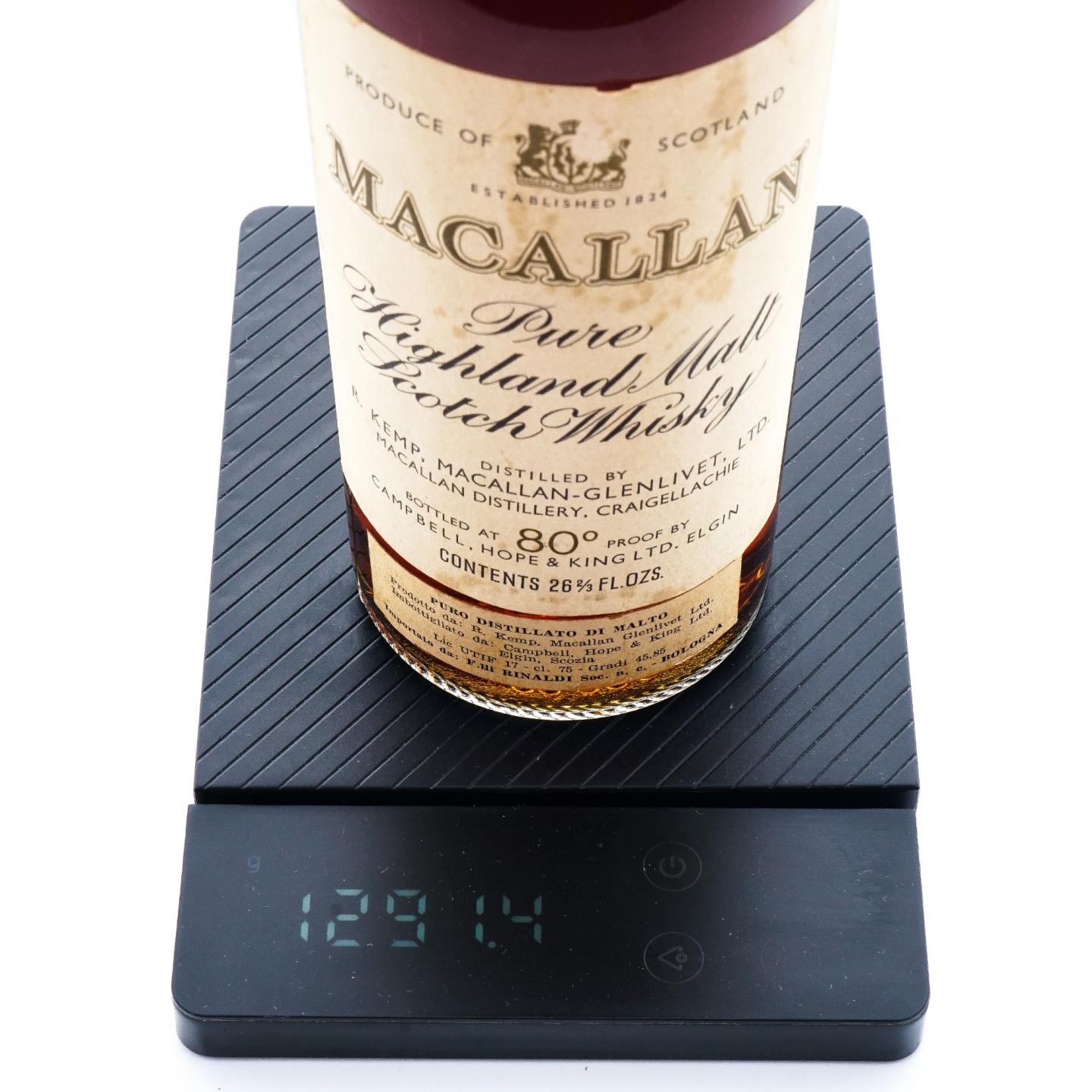 Macallan 麦卡伦 1954 80°proof 757ml