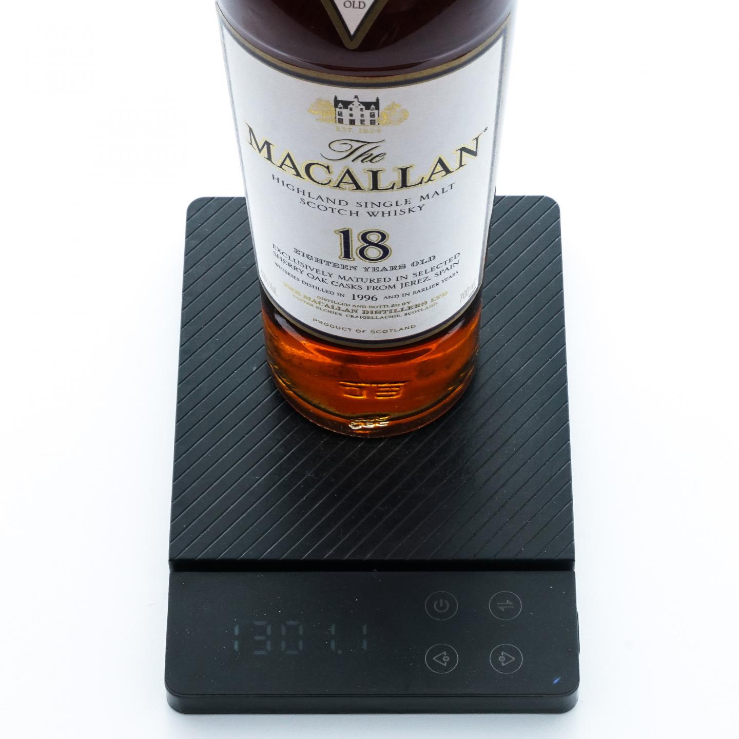 Macallan 麦卡伦 18年 1996 雪莉桶 700ML