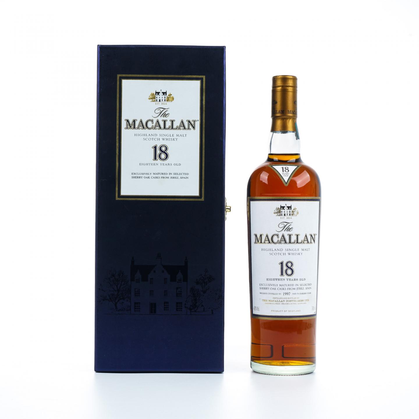 Macallan 麦卡伦 18年 1997 雪莉桶
