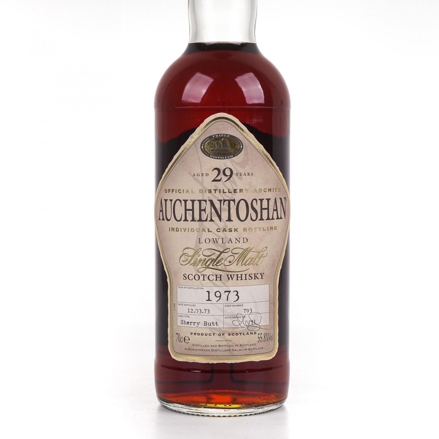 Auchentoshan 欧肯特轩 29年 1973 雪莉桶#793 桶强