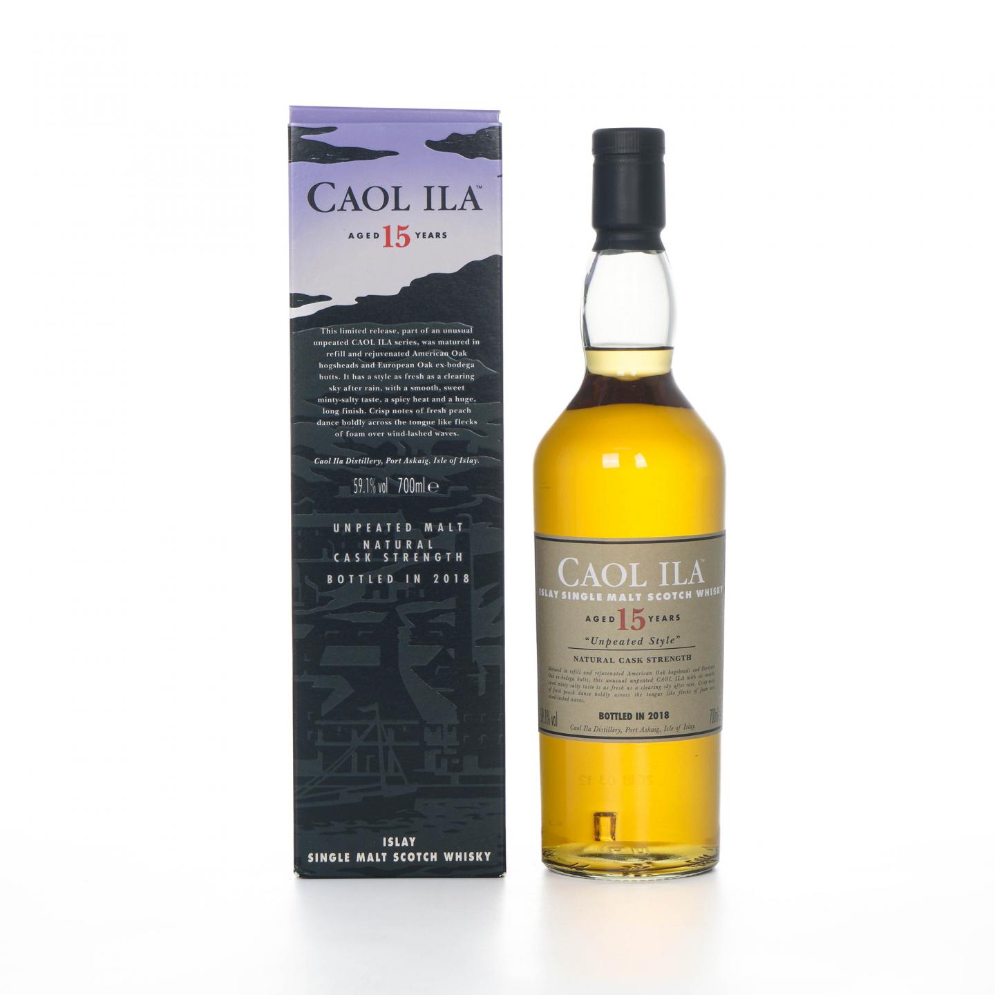 Caol Ila 卡尔里拉 15年 SR 2018 行货 59.1%Vol.